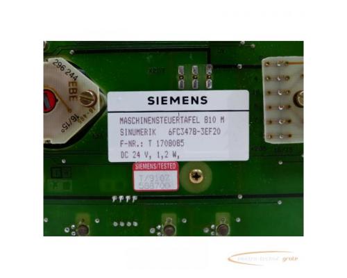 Siemens 6FC3478-3EF20 Maschinensteuertafel SN:T1708085 - Bild 3