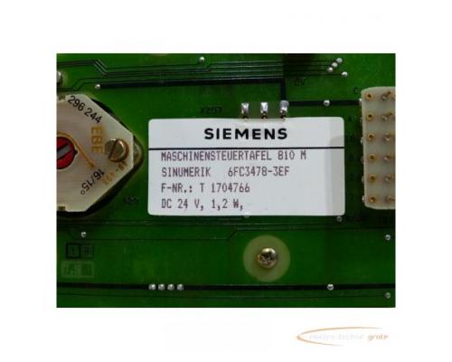 Siemens 6FC3478-3EF Maschinensteuertafel SN:T1704766 - Bild 3