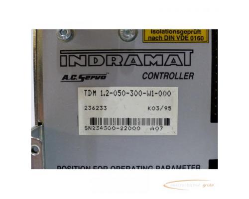 Indramat TDM 1.2-050-300-W1-000 SN:23450022000> mit 12 Monaten Gewährleistung! - Bild 4