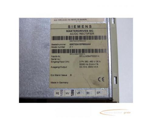 Siemens 6SE7024-1EP85-0AA0 Masterdrives MC DC/AC Rectifier SN:RFULN0947500013 - Bild 5