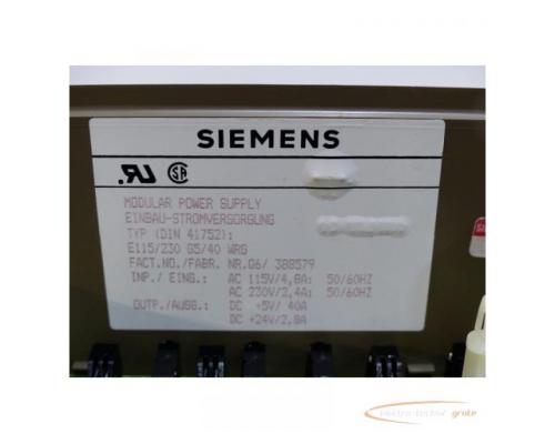 Siemens 6ES5955-3LF12 Einbau-Stromversorgung SN:Q6/388579 - Bild 3