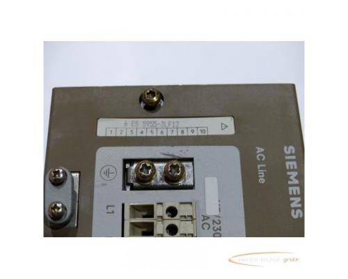Siemens 6ES5955-3LF12 Einbau-Stromversorgung SN:Q6/388579 - Bild 4