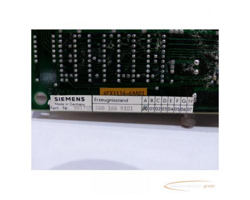Siemens 6FX1116-6AA01 Logikmodul E Stand 00 SN:501703 - Bild 4