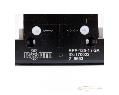 Röhm RPP-125-1 / GA Parallelgreifer LA82x45 Id.170022 SN:Z6653 > ungebraucht! - Bild 4