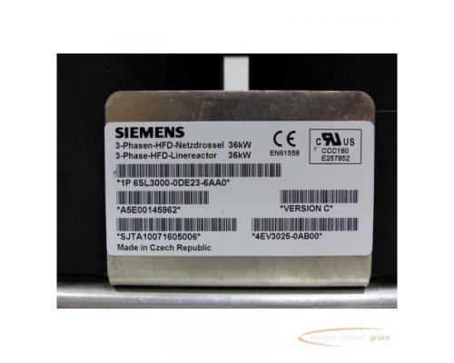 Siemens 6SL3000-0DE23-6AA0 3-Phasen-HFD-Netzdrossel Version C SN:JTA10071605006 - Bild 3