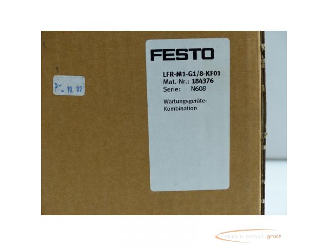 Festo LFR-M1-G1/8-KF01 Wartungsgeräte-Kombination 184376 > ungebraucht! - 3