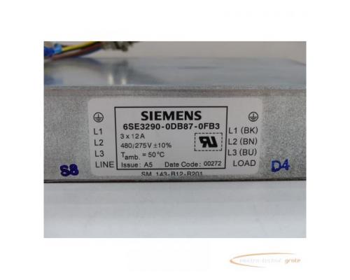 Siemens 6SE3290-0DB87-0FB3 Unterbaufilter SN:00272 - Bild 3