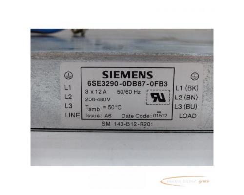 Siemens 6SE3290-0DB87-0FB3 Unterbaufilter SN:01512 - Bild 3