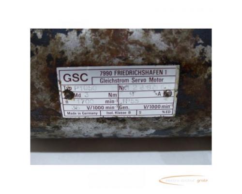 GSC P1050 Gleichstrom Servo Motor SN:288565 - Bild 4