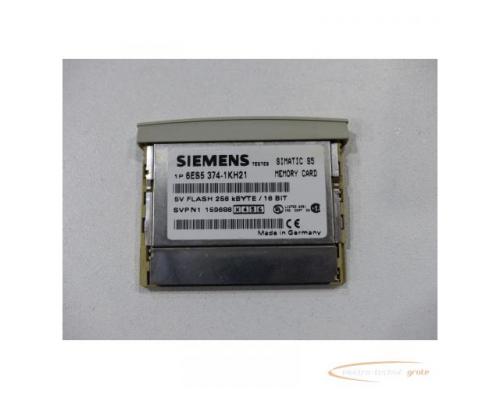 Siemens 6ES5374-1KH21 Memory Card 256 KB E Stand 3 - Bild 2