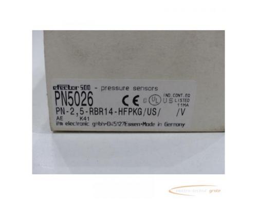 ifm PN5026 / PN-2,5-RBR14-HFPKG/US/ /V > ungebraucht! - Bild 2