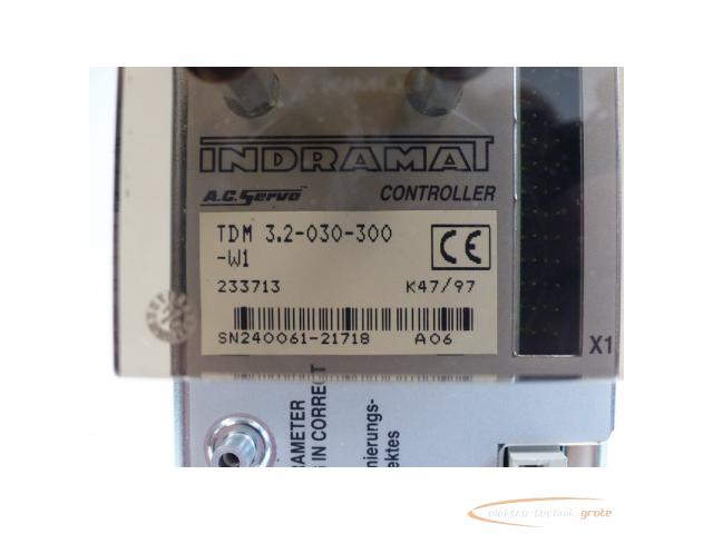 Indramat TDM 3.2-030-300-W1 Controller SN:240061-21718 > ungebraucht! - 5