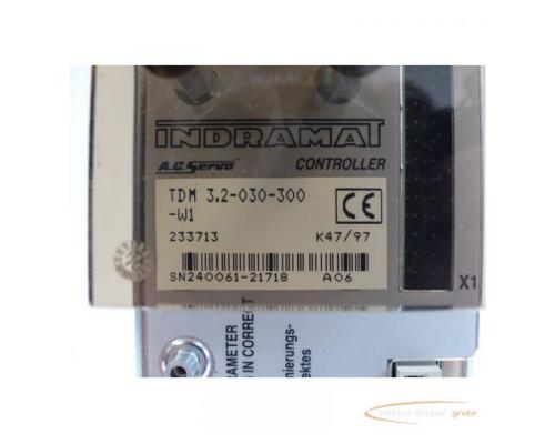 Indramat TDM 3.2-030-300-W1 Controller SN:240061-21718 > ungebraucht! - Bild 5