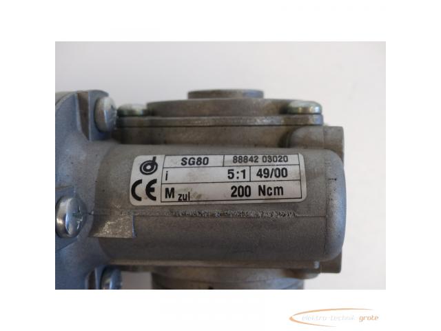 Dunkermotoren DR62.1X30-4 SN:8813903303 + SG80 + PLG52 > ungebraucht! - 5