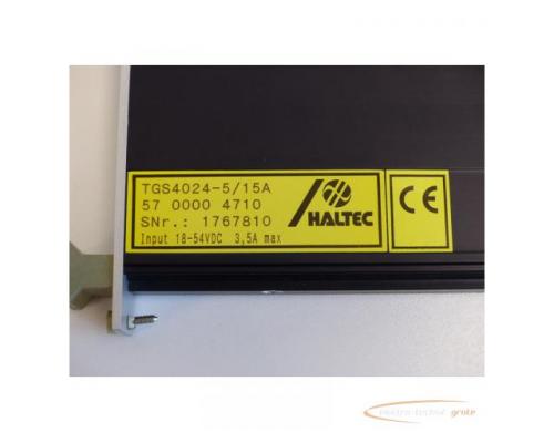 HALTEC TGS4024-5 / 15A DC/DC Wandler mit Potentialtrennung SN:1767810 > ungebraucht! - Bild 4