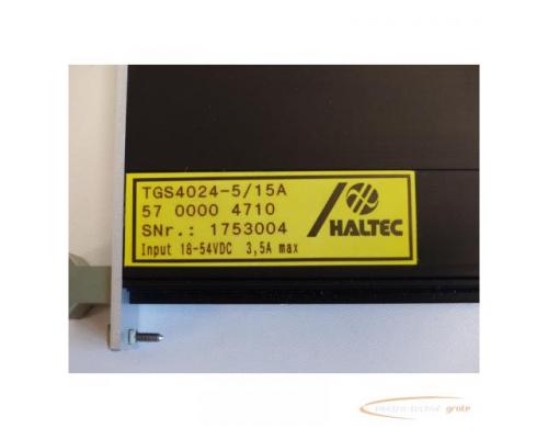 HALTEC TGS4024-5 / 15A DC/DC Wandler mit Potentialtrennung SN:1753004 > ungebraucht! - Bild 4