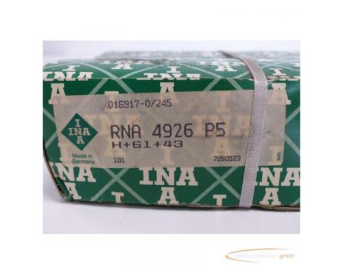 INA RNA 4926 P5 Nadellager Art-Nr. 016917-0 / 245 > ungebraucht! - Bild 2