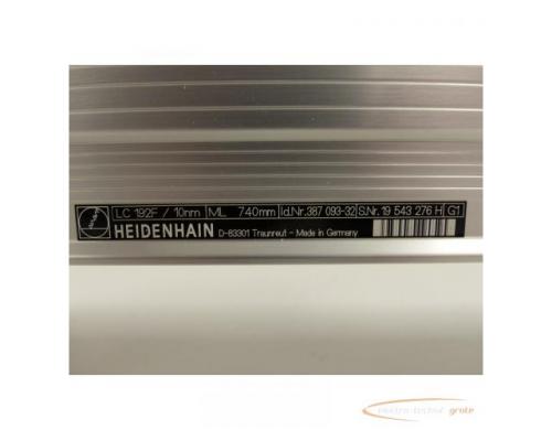 Heidenhain LC 192F / ML 740 mm Id.Nr. 387 093-32 SN:19543276H > ungebraucht! - Bild 2