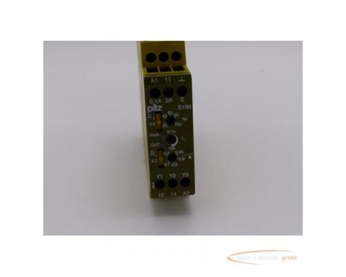 Pilz Sicherheitsrelais S1/M 24VDC IM 0.01-15A Id.Nr. 828010 - Bild 4