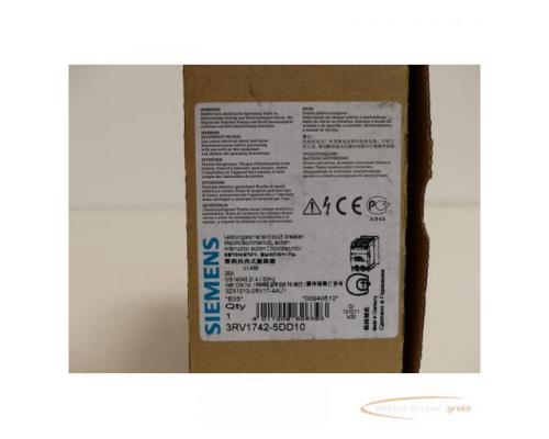 Siemens 3RV1742-5DD10 Leistungsschalter > ungebraucht! - Bild 5