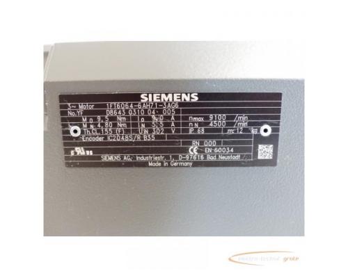 Siemens 1FT6064-6AH71-3AG6 SN:YFD8643031004005 > ungebraucht! - Bild 4