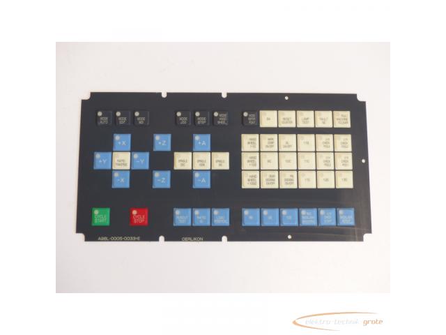 Fanuc A98L-0005-0033 # E Tastatur-Membrane - ungebraucht! - - 1