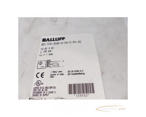 BALLUFF BES 516-3045-G-E4-C-PU-05 Näherungsschalter > ungebraucht! - Bild 2