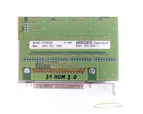 Wiedeg Elektronik HRC PCI 1024 Art.Nr. 4706208 / 652.059/1.1 - ungebraucht! - - Bild 5