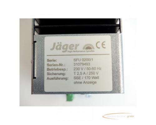 Jäger SFU 0200/1 Frequenzumrichter SN:31079493 - ungebraucht! - - Bild 5