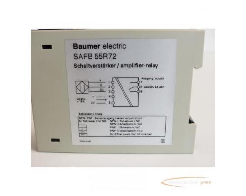 Baumer electric SAFB 55R72 Schaltverstärker - ungebraucht! - - Bild 5