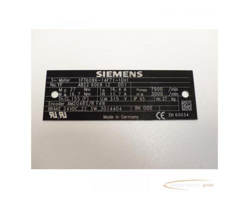 Siemens 1FT6086-1AF71-1EH1 SN:YFA822606812001 - ungebraucht! - - Bild 3