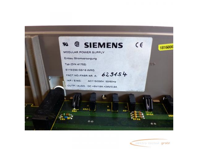 Siemens 6ES5955-3LC12 Stromversorgung E Stand 10 SN:629154 - ungebraucht! - - 6