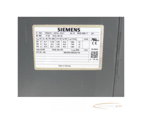 Siemens 1PH8137-1FD13-0CH1 Hauptantriebsmotor > ungebraucht! - Bild 4