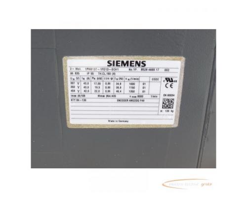 Siemens 1PH8137-1FD13-0CH1 Hauptantriebsmotor > ungebraucht! - Bild 4