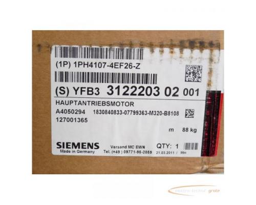 Siemens 1PH4107-4EF26 - Z Hauptantriebsmotor > ungebraucht! - Bild 3
