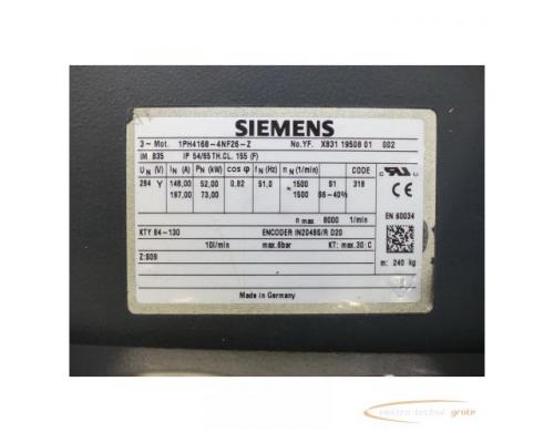 Siemens 1PH4168-4NF26 - Z SN:YFX8311950801002 - ungebraucht! - - Bild 5