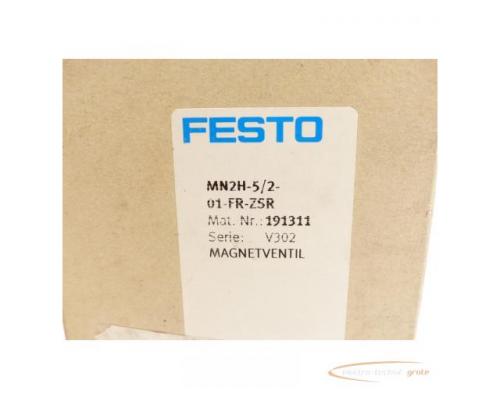 Festo MN2H-5/2-01-FR-ZSR Magnetventil 191311 - ungebraucht! - - Bild 5