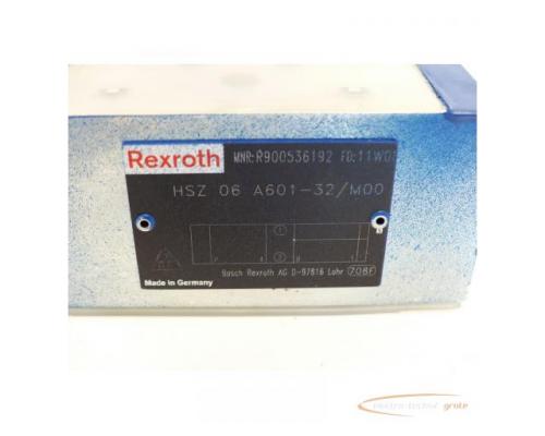 Rexroth HSZ 06 A601-32/M00 Zwischenplatte MNR: R900536192 - ungebraucht! - - Bild 3