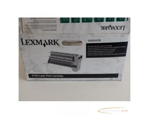 Lexmark 15G042K Duckerpatrone Schwarz - ungebraucht! - - Bild 3