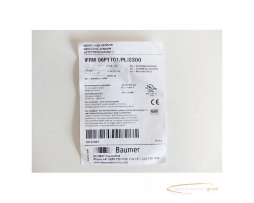 Baumer IFRM 06P1701/PL/0300 Induktiver Sensor - ungebraucht! - - Bild 2