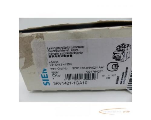 Siemens 3RV1421-1GA10 Leistungsschalter > ungebraucht! - Bild 2