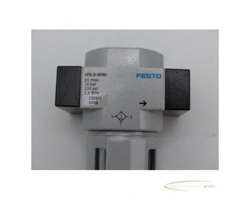 Festo LFX-1/4-D-MINI Aktivkohlefilter 532802 > ungebraucht! - Bild 3