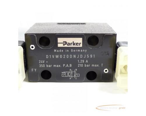 Parker D1VW020DNJDJ591 Wegeventil 24V Spulenspannung - ungebraucht! - - Bild 4