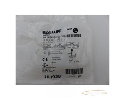 Balluff BAW M18MI-BLC50B-S04G Induktiver Sensor BAW002F < ungebraucht! - Bild 2