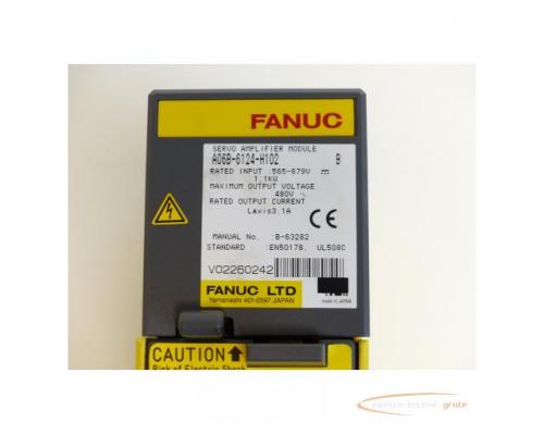 Fanuc A06B-6124-H102 Servo Amplifier Module SN:V02260242 - ungebraucht! - - Bild 4