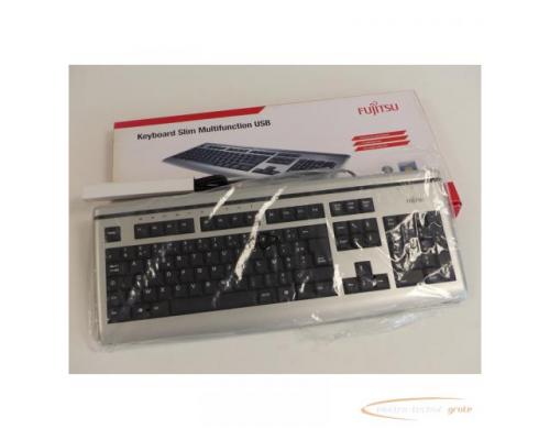 Fujitsu Keyboard Slim Multifunktion USB S26381-K370-V540 - ungebraucht ! - - Bild 1