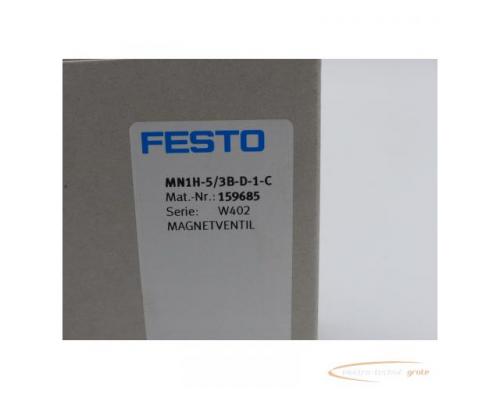 Festo MN1H-5/3B-D-1-C Magnetventil 159685 - ungebraucht ! - - Bild 2