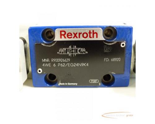 Rexroth 4WE 6 P62 / EG24N9K4 Wegeventil MNR: R900926629 - ungebraucht! - - Bild 4
