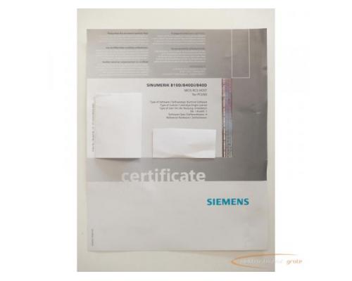 Siemens 6FC6000-6AF00-0BB0 Softwarelizenz - ungebraucht! - - Bild 1