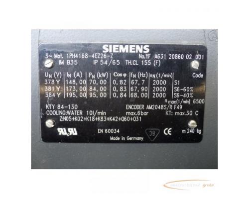Siemens 1PH4168-4EZ26 - Z SN:YFA6312086002001 - ungebraucht! - - Bild 4